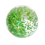 Liquid Glitter Flashing Bouncy Ball