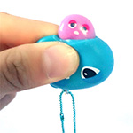 Emoji Beans Keychain Toy