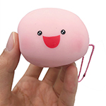 Steamed Bread Keychain Toy