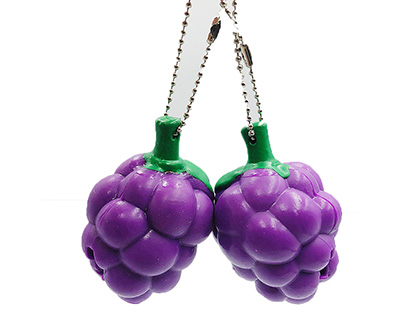 Grape Keychain Toy