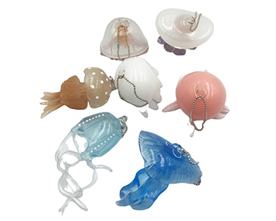Jellyfish Keychain Toy